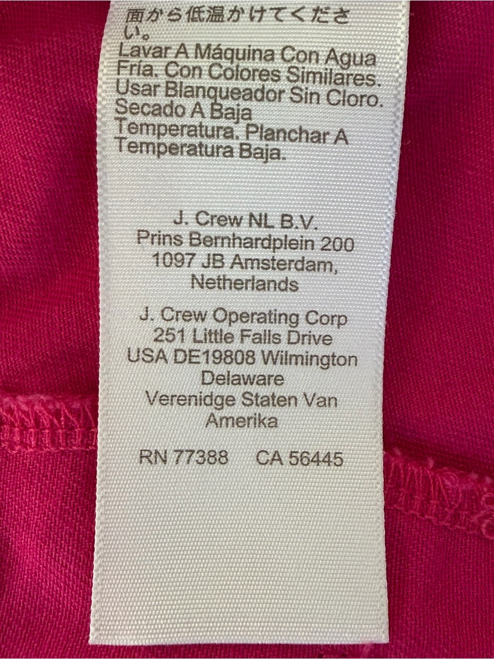 NWT J. Crew Women’s Chino Shorts 3.5” Pink Fuchsia Size 10 Tailored Preppy Chic - Picture 11 of 14